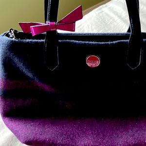 Wool Retro Coach Bag